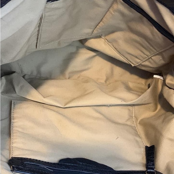 Black Leather Elie Tahari Handbag - Picture 5 of 5